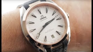 Omega Seamaster Aqua Terra 22022412102001 Luxury Watch Review [upl. by Carhart960]