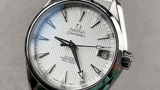 Omega Seamaster Aqua Terra 150M 23110392102001 Omega Watch Review [upl. by Om]