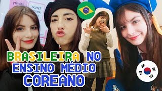 Como é ser brasileira estudante do Ensino Médio coreano [upl. by French146]