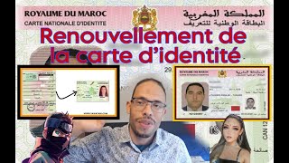 Renouvellement de la carte nationale marocaine en France  تجديد بطاقه الوطنيه المغربيه في فرنسا [upl. by Navi]