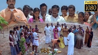 bhoomi pooja scene  Pandavar Bhoomi Tamil Movie Songs  Arun Vijay  Rajkiran  Shamitha [upl. by Llezom]