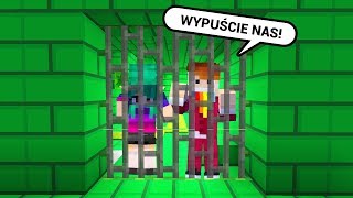 UCIEKAMY Z ZIELONEGO WIĘZIENIA  Minecraft  CZOKLET I GAENALI [upl. by Acima820]