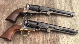 Shooting The Pietta 1851 Navy 36 Black Powder Revolver [upl. by Malcom681]