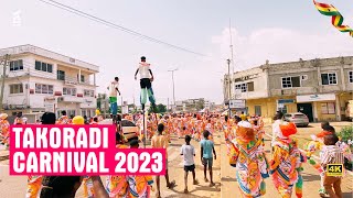 Takoradi Street Masquerade Carnival 2023 [upl. by Annailuj]