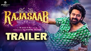 Raja Saab Official Trailer  Prabhas  Maruthi  Thaman S  Malavika Mohan  People Media Factory [upl. by Hally629]