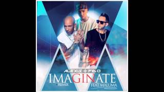 Alexis amp Fido Ft Maluma  Imaginate Official Remix Audio Song [upl. by Hakvir79]