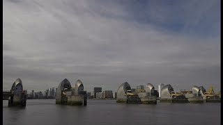 Pressure on the Thames Barrier amp the estuary UK  BBC London News  8th November 2021 [upl. by Marlyn]