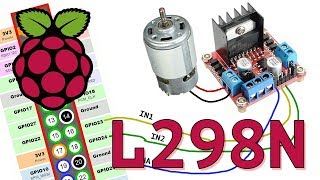 Raspberry Pi How to Control a DC Motor With an L298N Driver [upl. by Cowey]