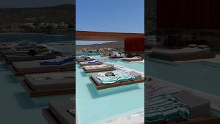 🇬🇷 Santanna Island Hotel crete island vacation shorts beach follow following sisi 4k [upl. by Avelin355]