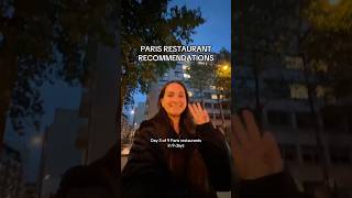 paris restaurant paris parisrestaurants paristravel parisfood frenchfood frenchrestaurant yt [upl. by Mayworm]