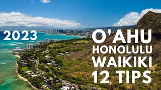 Hawaii Travel Guide 2023 Oahu with 12 Awesome Travel Tips [upl. by Dorelle]