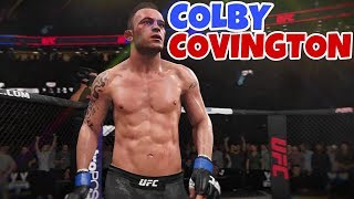 COLBY COVINGTON GAMEPLAY  EA SPORTS UFC 3 [upl. by Hachman]