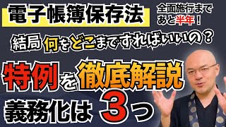 【電子帳簿保存法】義務化！実は骨抜き！？全事業者に義務付けられる「改正 電子帳簿保存法」が本格始動。何をどこまでやらないといけないのか？／電子データの保存、検索要件 [upl. by Whitehurst237]