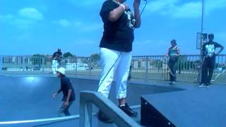 Locita of Steel Banging Musick IN KILLEEN TX  DA SK8 IT UP EVENT [upl. by Kerstin]