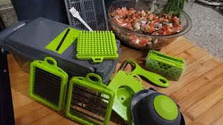 Vegetable Chopper Review  Amazon [upl. by Allyn]