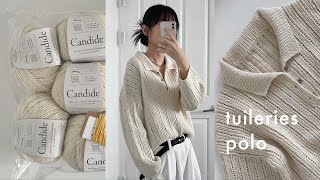 knitting  8월의 한가운데에서 가을을 외치다  tuileries polo sub [upl. by Dnomyad]