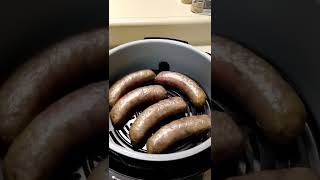 Cooking brats in the Air Fryer shorts cooking easyrecipes [upl. by Platas293]