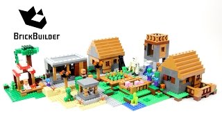 LEGO MINECRAFT 21128 The Village  Speed Build for Collecrors  Collection 57 sets [upl. by Moseley]