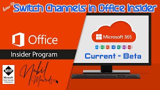 Easy way For Switching Office 365 Channels Current ◄►Beta [upl. by Aitnas]