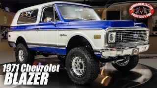 1971 Chevrolet Blazer 4X4 Restomod For Sale Vanguard Motor Sales 7977 [upl. by Kavanagh]