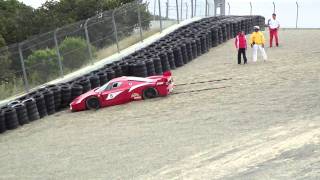 Ferrari FXX Crash at Laguna Seca 2011 [upl. by Randi]