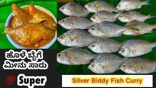 Fish Curry Mangalorean Style Silver Biddy Fish Recipe Paiya Fish Curry Seafood Coastal Cooking [upl. by Seravart]