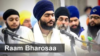 Raam Bharosaa  Bhai Bikramjit Singh Garhi  Latest Akj Kirtan [upl. by Anaehr]