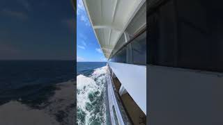 Balcony Views on Fred Olsen Cruise Ship Bolette shorts [upl. by Hubie]