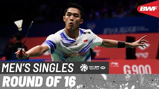 LINING China Masters 2024  Jonatan Christie INA 6 vs Lu Guang Zu CHN  R16 [upl. by Margherita]