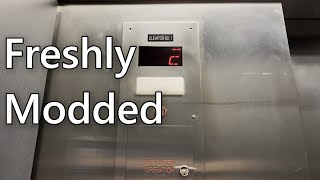 Newly Modernized 1984 National Hydraulic Elevator at 1000 Midlantic Drive  Mount Laurel NJ [upl. by Yvaht]