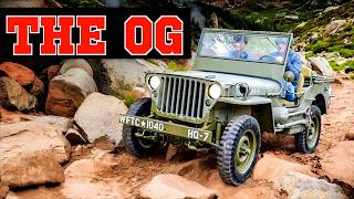 Will an 80YearOld WW2 Jeep Still Climb a Mountain [upl. by Enialehs507]