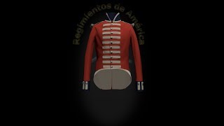 Napoleonic Uniforms  Britain 2nd Regt of Foot 1806 [upl. by Francklyn745]