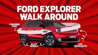 New AllElectric Ford Explorer Walkaround  2024 [upl. by Lanoil]