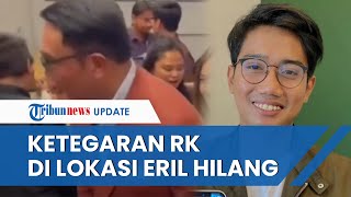 Ridwan Kamil Selesaikan Pekerjaan sebelum ke Lokasi Eril Hilang di Swiss Kini Terus Ikut Pencarian [upl. by Kilk467]