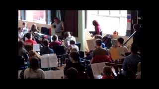 Kathryn Tickell demonstrates the Northumbrian Pipes to the NYO [upl. by Hsiri]