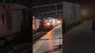 Night ride Locoengine death is no more indianrailways viralvideo train shorts trending [upl. by Nanek972]