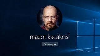 Windows 10 Kullanıcı Hesap Resmi Ekleme veya Değiştirme [upl. by Carri990]