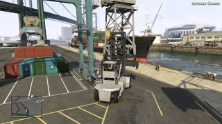 GTA V  Walkthrough 28  Port de Los Santos  repérage  FRHD [upl. by Spark]