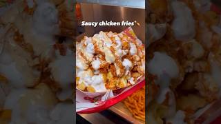 Saucy chicken fries are delicious for lunch break 🤤😋 chickenfry food [upl. by Janka186]