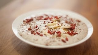 Chia Pudding in a Blender  Getting into Raw cooking with Zane [upl. by Ytsrik]