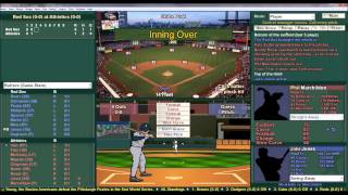 Baseball Mogul Diamond Gameplay [upl. by Keemahs]