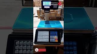 Discover how to use the barcode printer cash receipt printer or both in barcode label scale TA650 [upl. by Ailimaj]