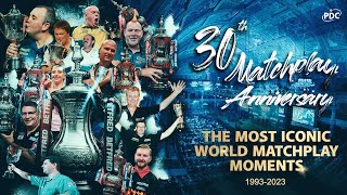 The Most Iconic World Matchplay Moments  30 Years of the World Matchplay [upl. by Kenway108]