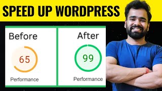 How to Increase Website Speed amp Improve Website Performance  Optimize amp Speed Up WordPress Website [upl. by Semaj880]