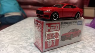 5 開箱 Tomica 2024年 11月新車福特野馬 [upl. by Voltz451]