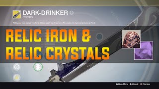 Destiny Fastest way to farm Relic Iron amp Relic Crystal [upl. by Gerrald297]