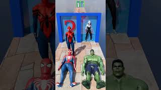 GTA V New Kiss Run Spiderman vs Hulk Funny Challenge gta [upl. by Amos769]