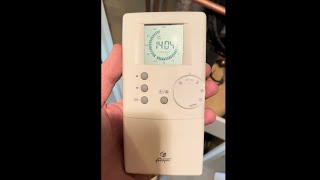 Comment reconnecter un Thermostat Frisquet à sa Chaudière [upl. by Kcirad]