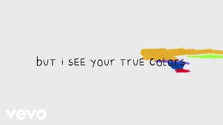 Cyndi Lauper  True Colors Official Lyric Video [upl. by Shani86]