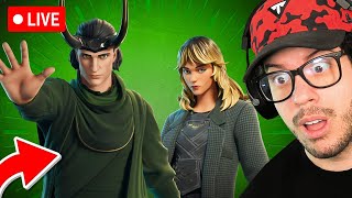 🔴LIVE  FORTNITE SEASON 3 is COMING SOON New Loki Collab [upl. by Gun826]